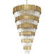Canada LED 60 inch Brass Chandelier Ceiling Light